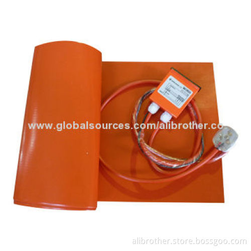 Flexible Silicone Rubber Electrical Drum Heater, Wanted Powers, Voltages & Sizes are Available